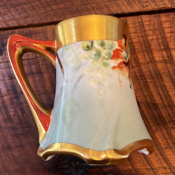 Jean Pouyat limoge.  JPL France.  Very rare  square shaped stein/mug. - Picture 8 of 10